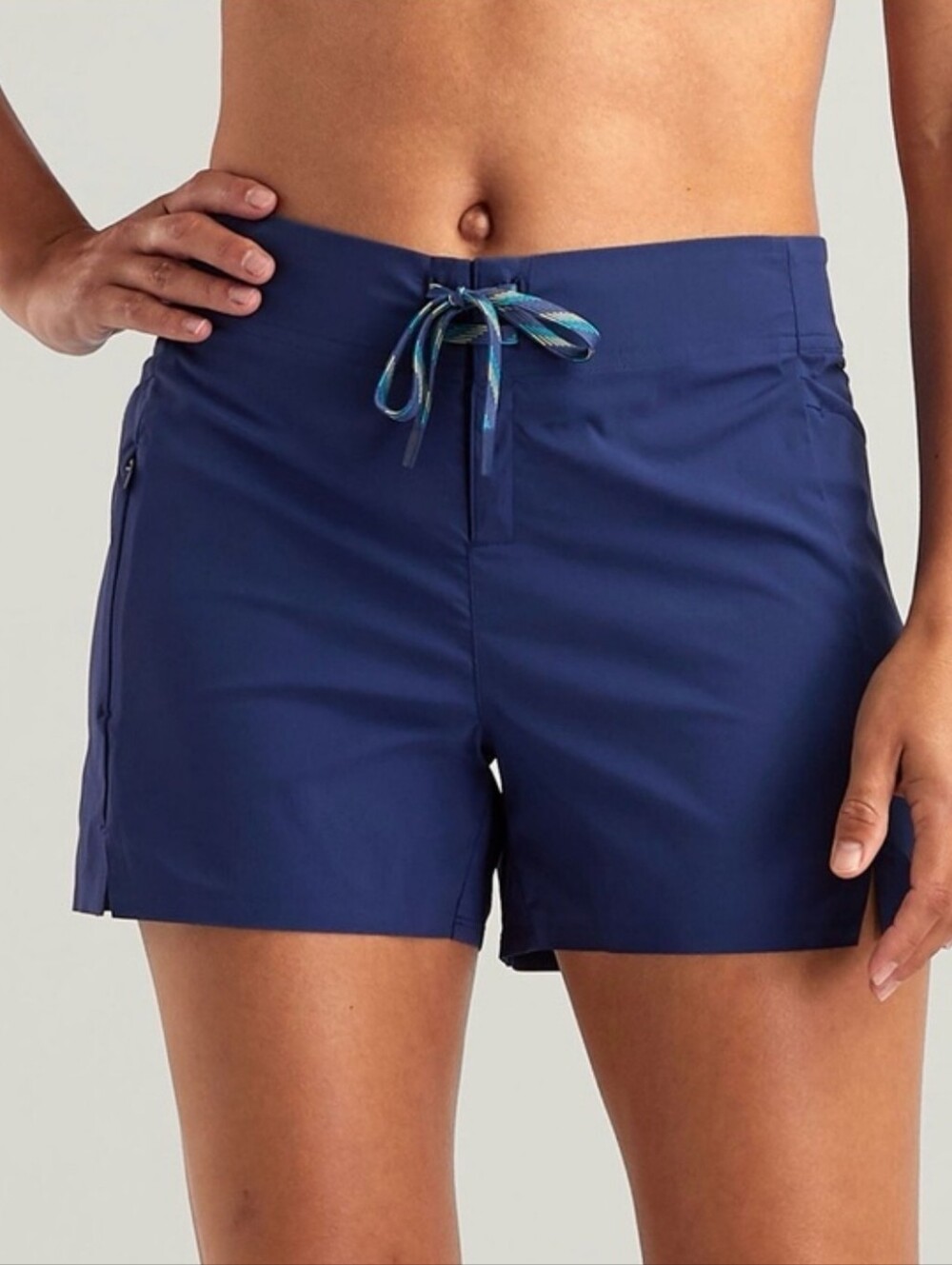 🚨NEW TITLE NINE Incrediboardie Board Shorts In Blue Pockets UPF Beach Size 12